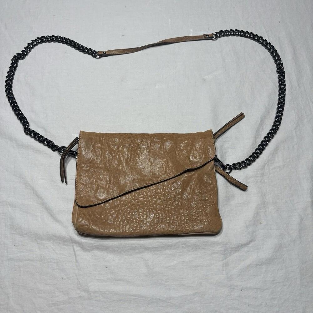 Maxon Collection Purse Tan Leather Crossbody Made in Italy Classic - Picture 16 of 16